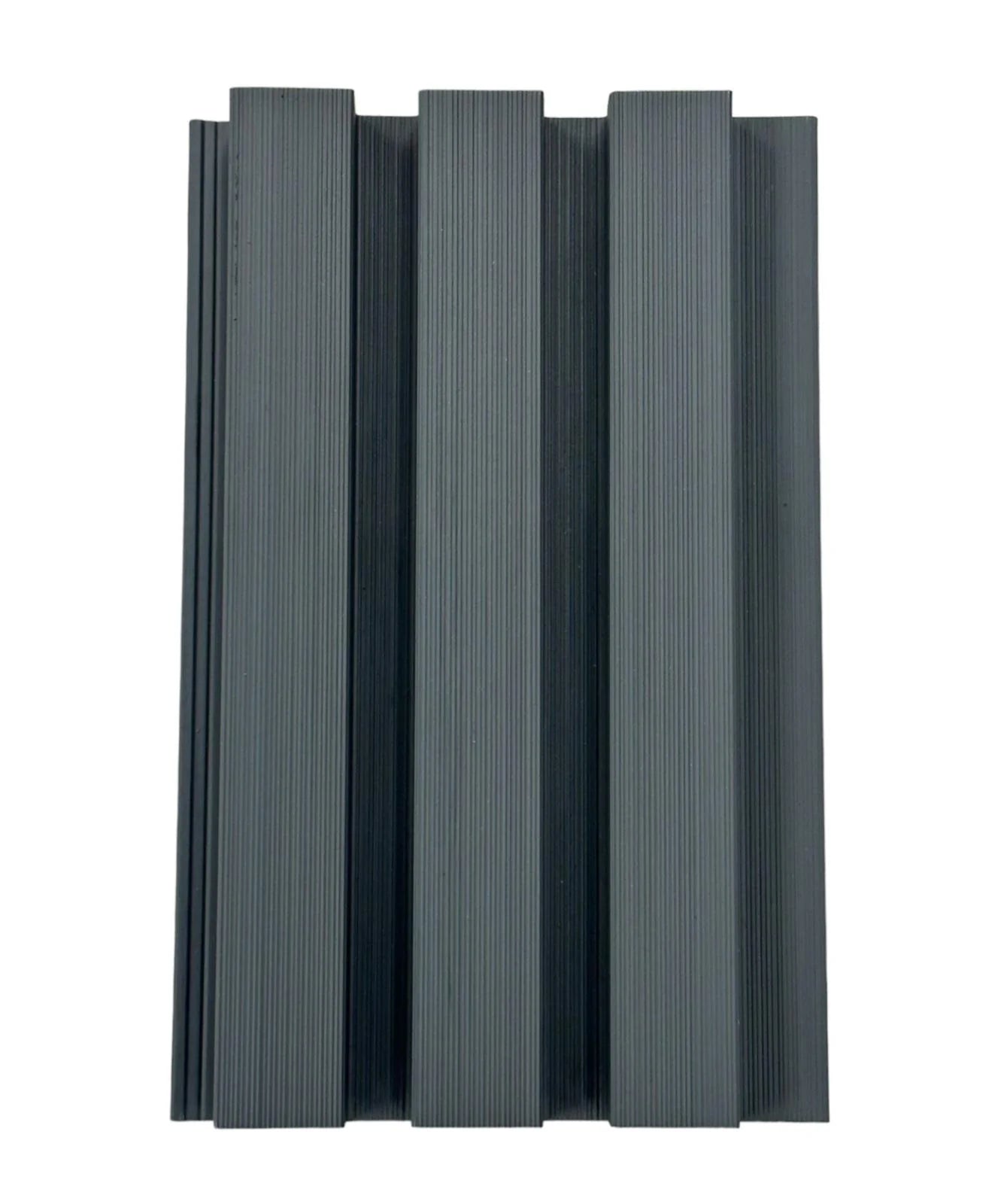 Composite Slatted Cladding - Grey - Series 2