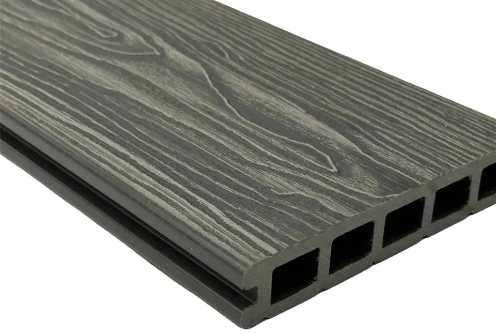 Silver Woodgrain Composite Decking Board