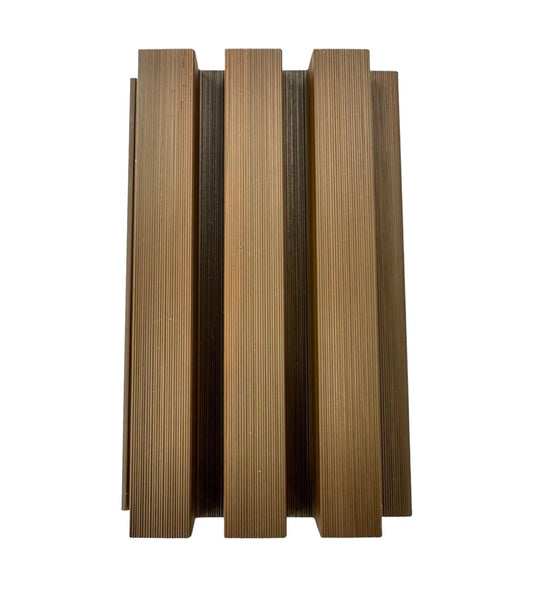 Composite Slatted Cladding - Oak - Series 2