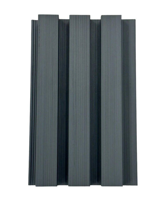 Composite Slatted Cladding - Grey - Series 2