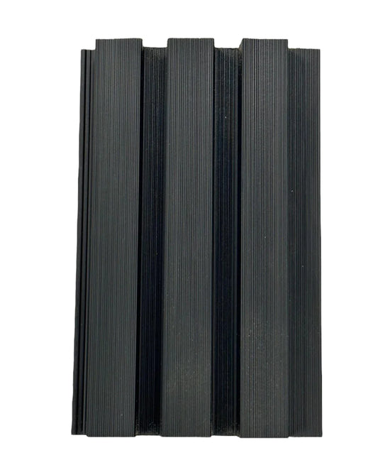 Composite Slatted Cladding - Black - Series 2