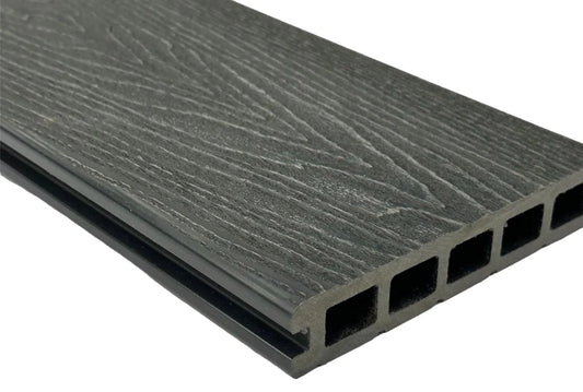 Grey Woodgrain Composite Decking Board