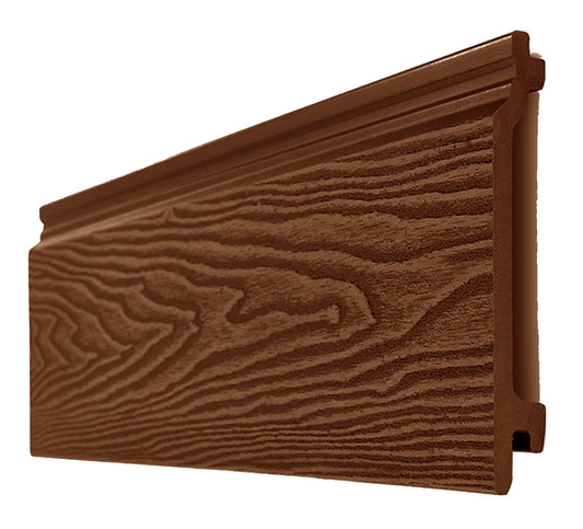 Wood Grain Cladding - Red Brown